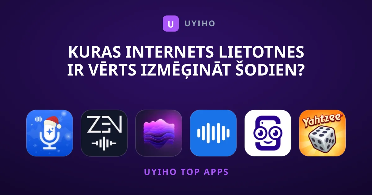 Kuras Internets Lietotnes Ir Vērts Izmēģināt Šodien?